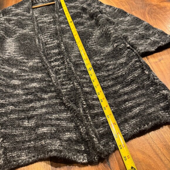 Zadig & Voltaire long gray print cardigan - Picture 2 of 6